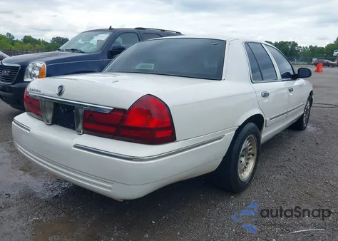 2003 Mercury Grand Marquis Gs from USA, damaged, VIN 2MEFM74WX3X677177